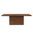 Avelin 7-Piece Modern Natural Rubberwood Dining Set With Rattan-Back Chairs-122903815-122903816