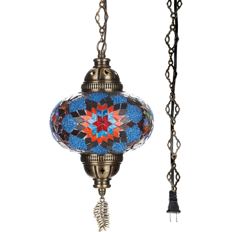 Lights 1 - Light LED Pendant, Light Blue/Multicolor