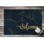 Non-Slip Floral Outdoor Doormat