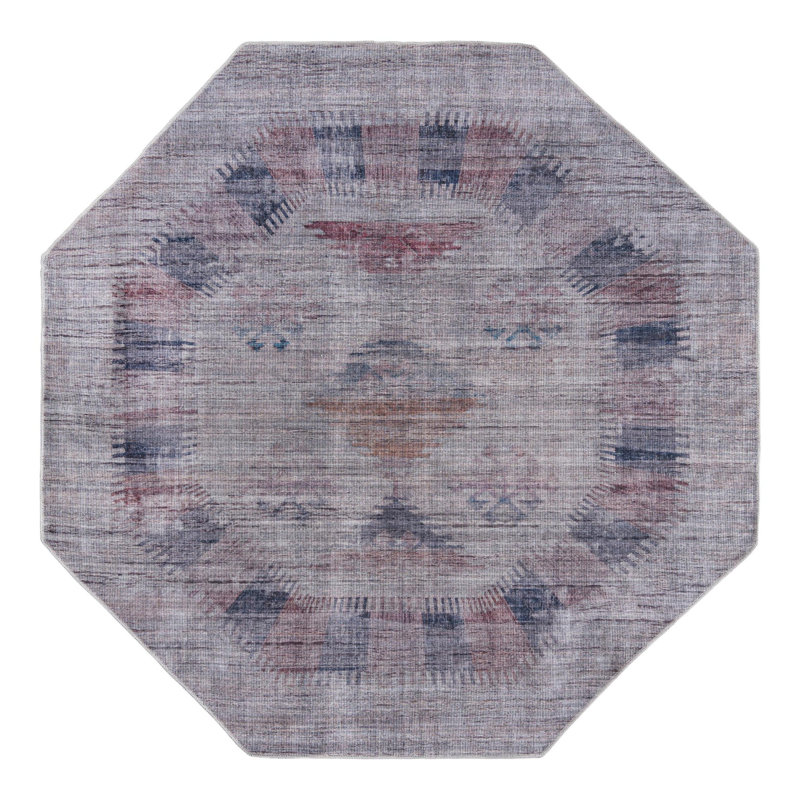 Tapis Sisu Paulic_2, Octogone 7 pi 10 po x 7 pi 10 po
