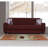 Bezanson 65" Fabric Square Arm Convertible Sleeper Loveseat