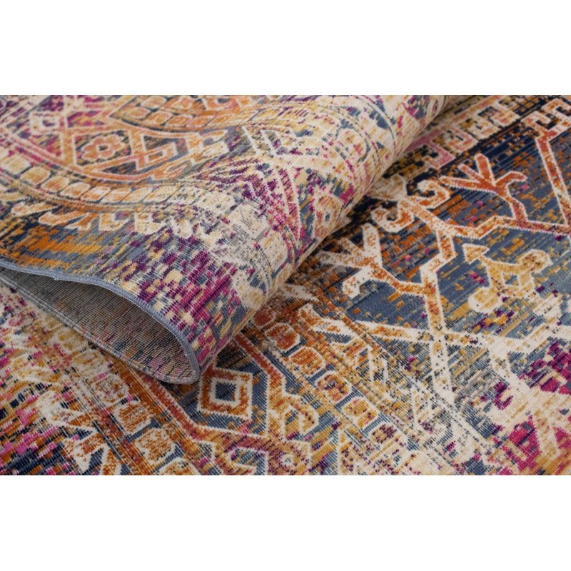 Morvant Oriental Indoor Rug, Rectangle 3' x 5'3"
