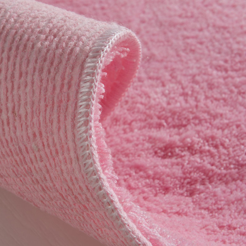 Premium Acrylic Bathmat Set (2 Pieces) - Candy Pink | 100% Acrylic, Non-Slip Underside | Bathmat 19.7 x 23.6 in & 23.6 x 39.4 in | Antibacterial, Machine Washable at 30°C | Soft, Durable, and Stylish for Every Bathroom