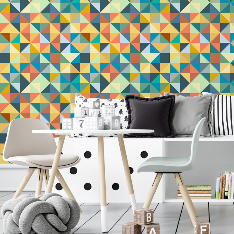 Rouleau de papier peint autocollant L 8,5 pi x l 24 po