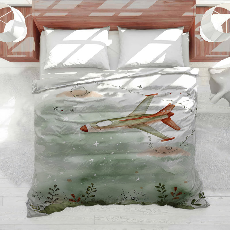 Housse de couette Spaceship Bedding Fantasy Eclectic, Housse de couette pour très grand lit