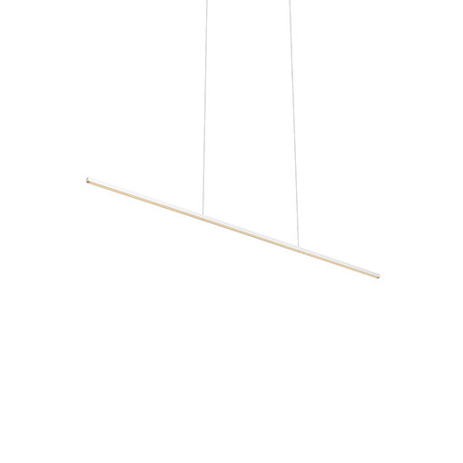 Vega 1 - Light LED Pendant, 123" H x 47.37" W x 1.5" D, White