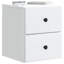34.5cm W Engineered Wood Bedside Table