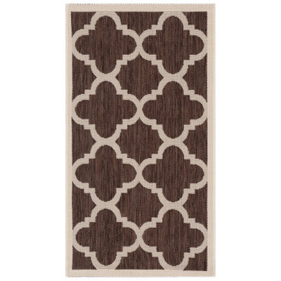 Courtyard Performance Geometric Indoor/Outdoor Area Rug