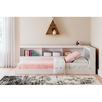 Piperton Bookcase Storage Bed