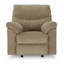 Fauteuil inclinable et berçant Tul, rembourrage en mousse de polyester, polyester-107785409