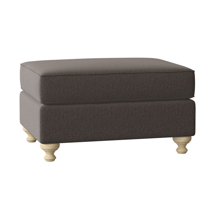 Repose-pieds rectangulaire 33 po Duckling, Beau sergé performance 41 gris, Manhattan