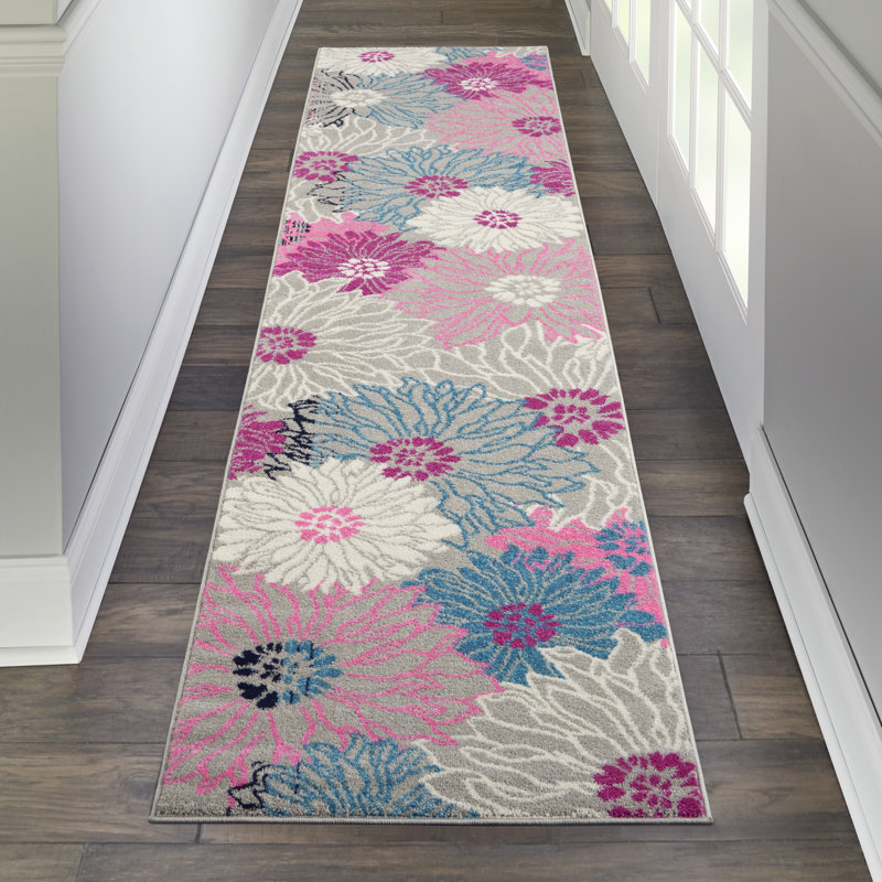 Tapis gris, Tapis de couloir 2 pi 2 po x 10 pi