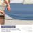  Sunflower Brushed Microfiber Fitted Sheet Only With Straps Fits Up To 14-123495486-123495477