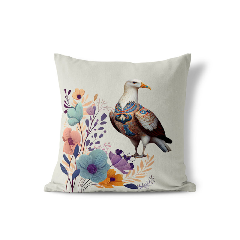 Coussin intérieur/extérieur Floral, 20 po x 20 po