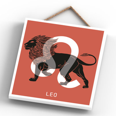 Kana Zodiac Wall Decor on Solid Wood
