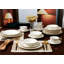 Service de table 24 pièces Lorren Home Trends - Bone China, Service for 4 par Lorren Home Trends-Daisy