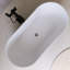 Baignoire de trempage autoportante en acrylique 59 po-112451737