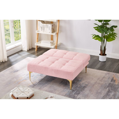 Tissu de peluche canapé-lit Modern Modern