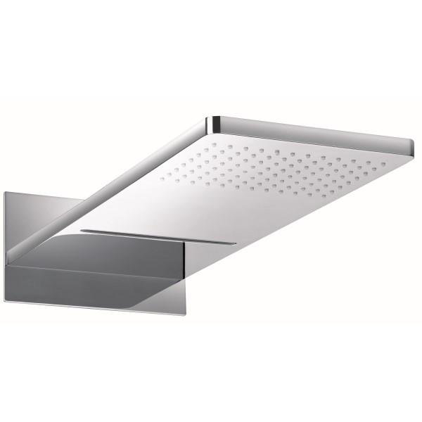 Kascade Multi Function Fixed Shower Head, Chrome