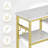 Rosevell 39.4" Console Table for Entryway with 4 Tier Storage Shelves-100692314