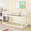 Lit superposé simple au-dessus de simple avec conception de plancher bas et échelle-1660775601