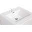 Meuble-lavabo de salle de bain flottant 24 po avec lavabo moderne 24 po. Plateau de lavabo en résine blanc brillant. Tiroirs à fermeture en douceur. Rangement. Installation rapide. Évier et armoire en bois. Blanc. Meuble. Conception facile