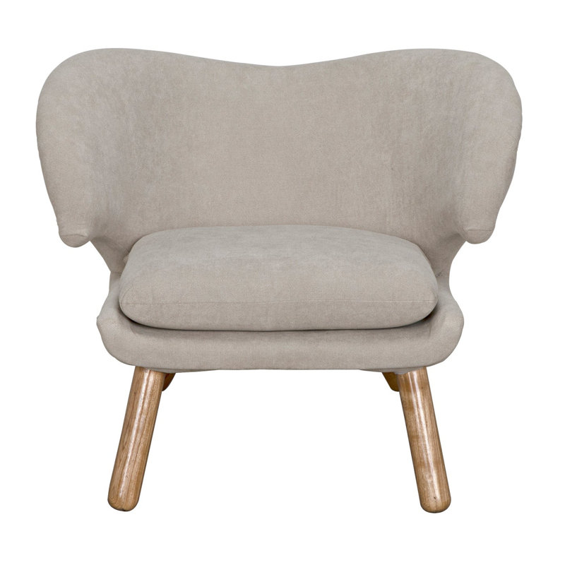 Valerie Barrel Chair, Parchment, Natural