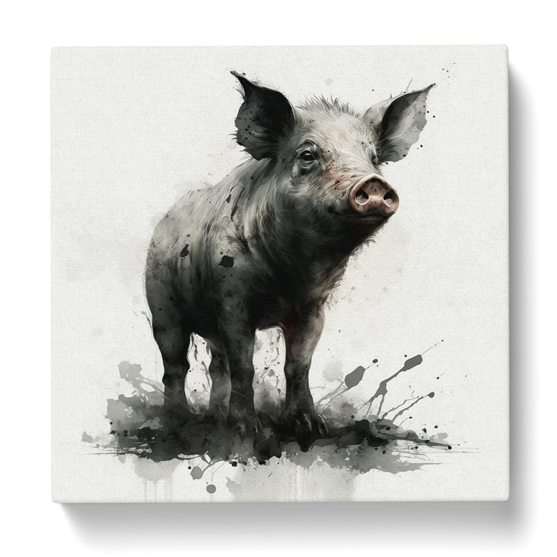 Modern Wall Art - Wrapped Canvas, 35cm H x 35cm W x 3cm D