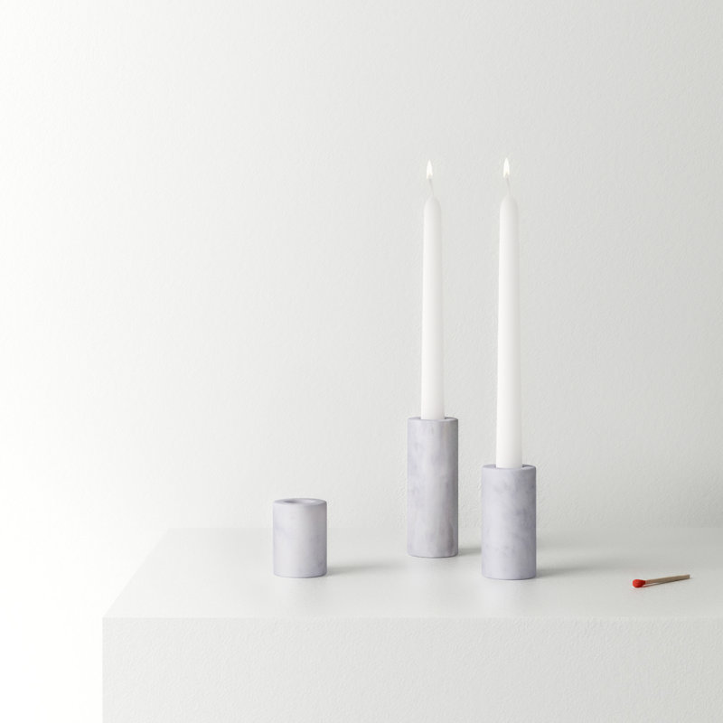 Matheson 3-Piece Candle Holder Set