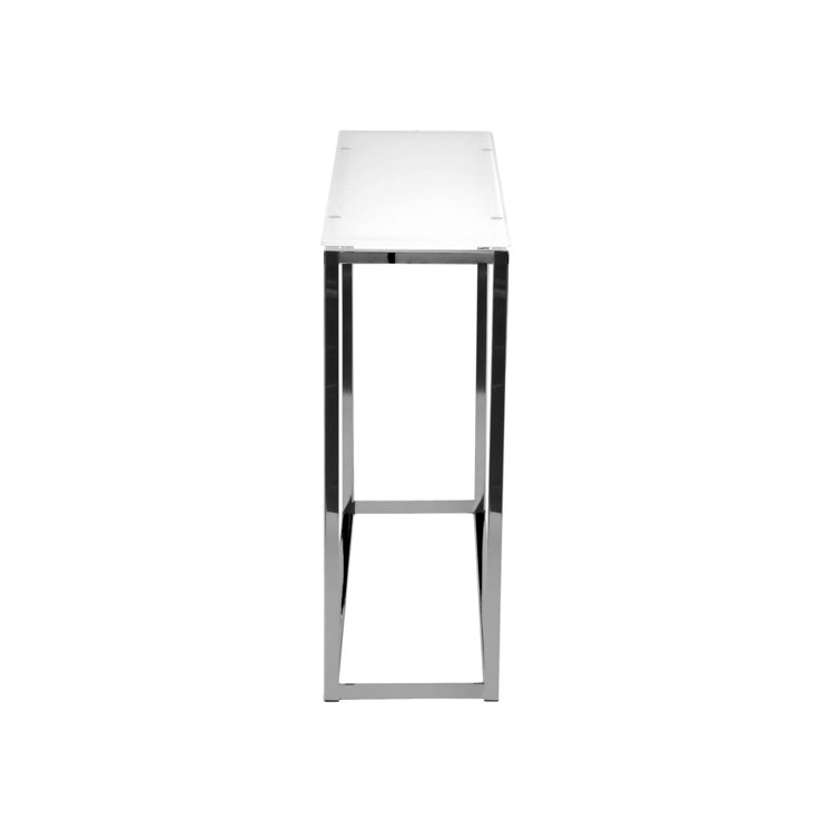 Shreya Glass Top Console Table