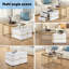 Annease Frame Coffee Table with Storage
