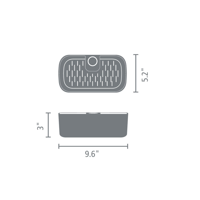 Serviteur de douche ReNew de Brabantia, Blanc