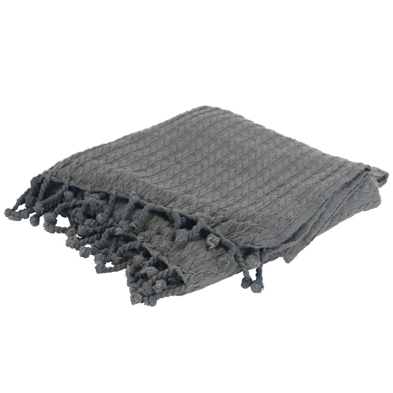 Throw Blanket, Dark Gray