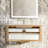Ashy 44'' W x 18.2'' D x 18.9'' H Wall-Mounted Single Bathroom Vanity