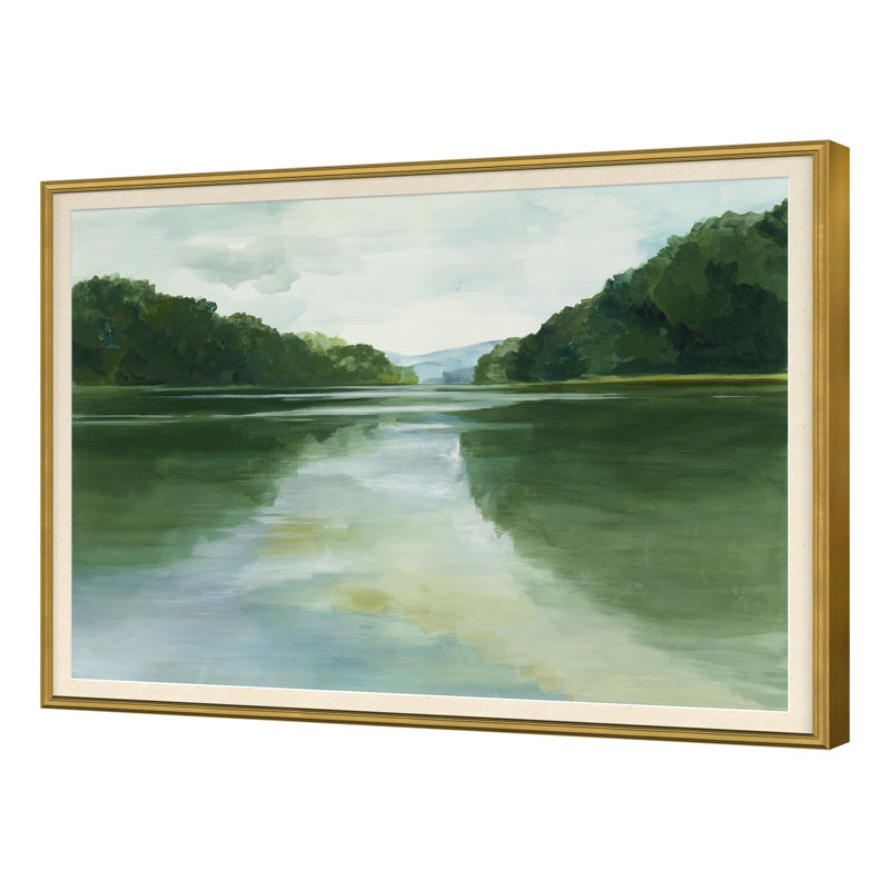 Waterscapes 1 Print by Mercedes Marin, 15" H x 20" W