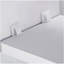 Miroir de salle de bain mural double HOMcom