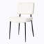 Chaises rembourrées en velours beige moderne Modern-640568792-670907362