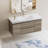 Floating Bathroom Vanity With Single Sink-794069121