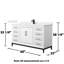 Ensemble de meuble-lavabo simple 60 po Marlena-79721315-79721316-97967096
