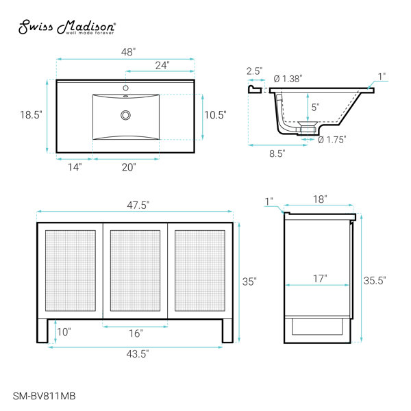 Dimensions du produit