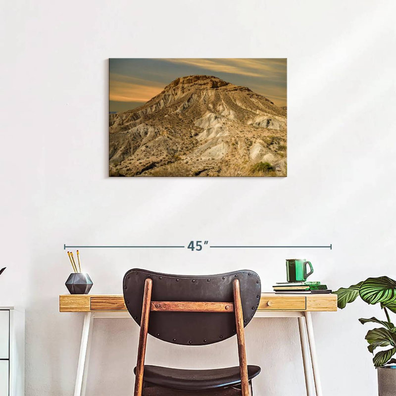 Tabernas Desert Mountain, 20" H x 30" W