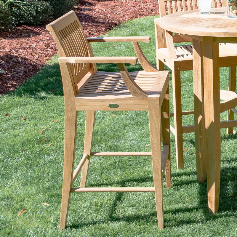 Westminster Teak Outdoor Teak Bar Stool
