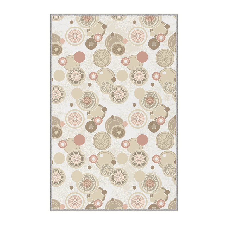 Antibacterial Hall Carpet, 3D Digital Printed, 3.3 x 4.9 ft | 100% Polyester, 0.3 in Pile Height, Non-Slip Underside, Machine Washable, Durable & Easy Care | Perfect for Living Room, Entryway & Home Décor