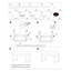 Repose-pieds avec repose-pieds 27 po, blanc 
