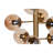 Stephon 9 - Light Sputnik Modern Linear Chandelier