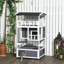 Maison d'extérieur en bois pour chat
