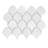 Seashell 14.63'' x 12.13'' Glass Mosaic Wall Tile-45293104