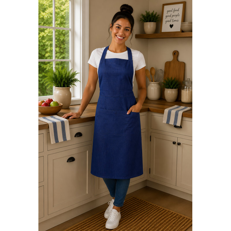 Tablier bleu marine, Navy Blue