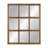 Busby Solid Wood Frame Wall Mirror-273022769-287281355