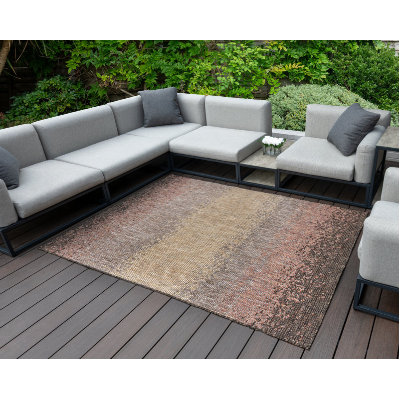 Ombre Indoor / Outdoor Area Rug, Rectangle 230X160cm